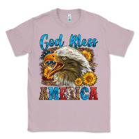 Lilac God Bless America Classic Tee - LillyAllenDesigns