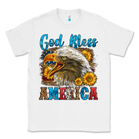 White God Bless America Classic Tee - LillyAllenDesigns