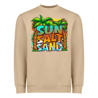 Mushroom sun salt sand summer Heavyweight Sweatshirt - Jasminsmagicworld