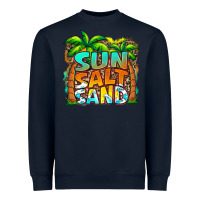 Navy sun salt sand summer Heavyweight Sweatshirt - Jasminsmagicworld