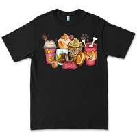 Black pomeranian coffee cups Premium Tee - Zillion Design Studio