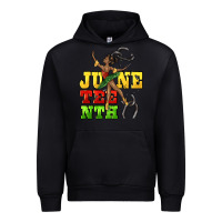 Black juneteenth Urban Hoodie - CowGirlArtShop