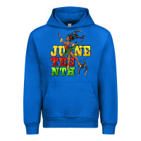 Cobalt juneteenth Urban Hoodie - CowGirlArtShop