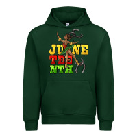 Forest Green juneteenth Urban Hoodie - CowGirlArtShop