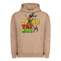 Pigment Burro juneteenth Urban Hoodie - CowGirlArtShop