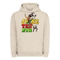 Pigment French Oak juneteenth Urban Hoodie - CowGirlArtShop