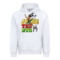 White juneteenth Urban Hoodie - CowGirlArtShop