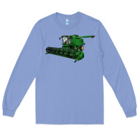 Colony Blue Harvester Long Sleeve Tee - LillyAllenDesigns