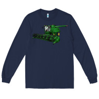 Navy Harvester Long Sleeve Tee - LillyAllenDesigns