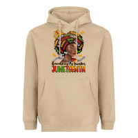 Mushroom remembering my ancestors juneteenth Heavyweight Hoodie - LillyAllenDesigns
