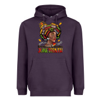 Plum remembering my ancestors juneteenth Heavyweight Hoodie - LillyAllenDesigns