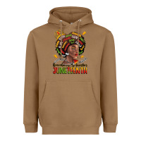 Toasted Coconut remembering my ancestors juneteenth Heavyweight Hoodie - LillyAllenDesigns