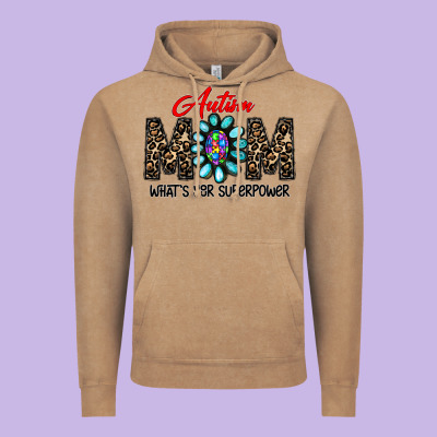 Autism Vintage Hoodie Designed By Cowhidedigitalart