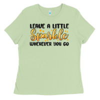 Matcha leave a little sparkle wherever you go Ladies Tee - MaliasSmallBusiness