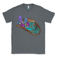Charcoal Heather cowboy hat Classic Tee - AdoDesignShop