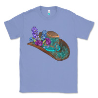 Colony Blue cowboy hat Classic Tee - AdoDesignShop
