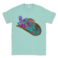 Seafoam cowboy hat Classic Tee - AdoDesignShop