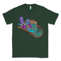 Sports Green cowboy hat Classic Tee - AdoDesignShop
