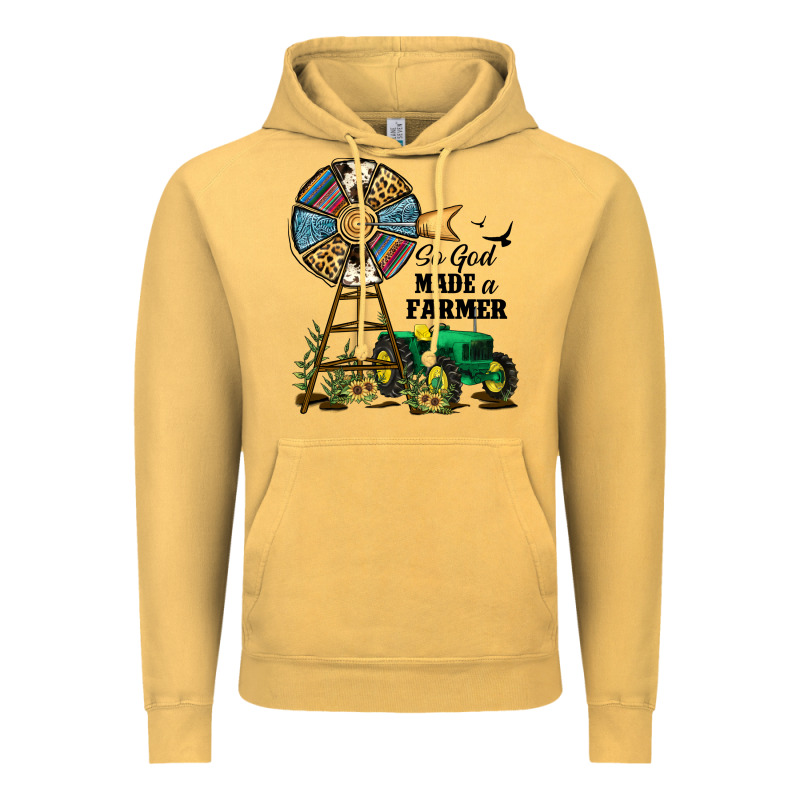 So God Made A Farmer Vintage Hoodie by JahusDesignShop | Teevron