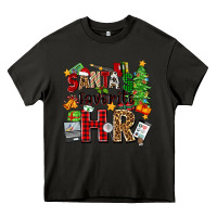 Asphalt santa's favorite hr Heavy Core Tee - Zillion Design Studio
