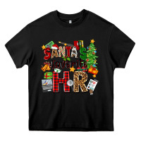 Black santa's favorite hr Heavy Core Tee - Zillion Design Studio