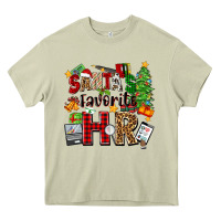 Mossy santa's favorite hr Heavy Core Tee - Zillion Design Studio