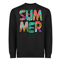 Black summer leopard tie dye Heavyweight Sweatshirt - Jasminsmagicworld