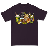 Plum pitbull coffee cups Premium Tee - Zillion Design Studio
