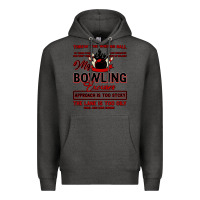 Charcoal Heather My Bowling Premium Hoodie - Bettercallsaul