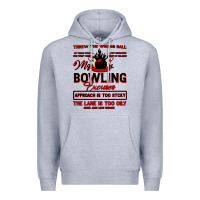 Heather Grey My Bowling Premium Hoodie - Bettercallsaul