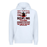 White My Bowling Premium Hoodie - Bettercallsaul
