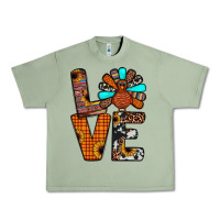 Oil Green turkey love Urban Heavy Tee - JahusDesignShop