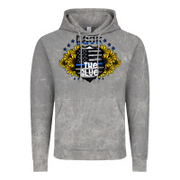 Cloud Rock back the blue Vintage Hoodie - CowhideDigitalArt