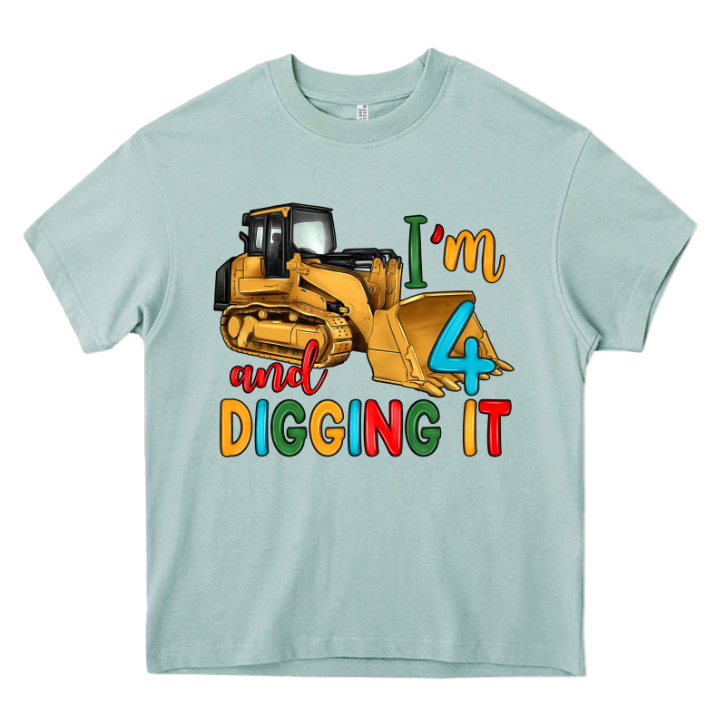 I'm 4 And Digging It Heavy Core Tee by Artiststas | Teevron