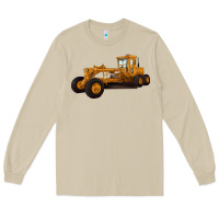 Mushroom Motor Grader Long Sleeve Tee - LillyAllenDesigns
