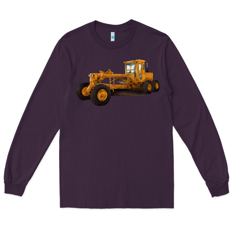 Motor Grader Long Sleeve Tee by LillyAllenDesigns | Teevron
