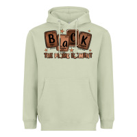 Matcha black the prime element melanin Heavyweight Hoodie - LillyAllenDesigns