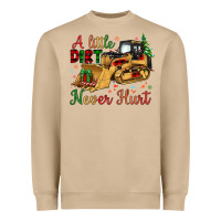 Mushroom Christmas A Little Dirt Never Hurt Heavyweight Sweatshirt - Artiststas
