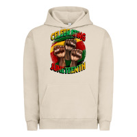 Pigment French Oak im celebrating juneteenth  (1) Urban Hoodie - CowGirlArtShop