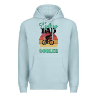 Blue Mist Mens Cycling Dad Bike Rider Cyclist Father s Day Gift Funny Premium Hoodie - Bettercallsaul