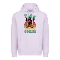 Lilac Mens Cycling Dad Bike Rider Cyclist Father s Day Gift Funny Premium Hoodie - Bettercallsaul