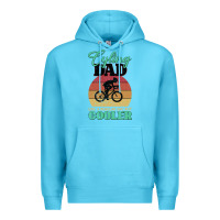 Ocean Blue Mens Cycling Dad Bike Rider Cyclist Father s Day Gift Funny Premium Hoodie - Bettercallsaul