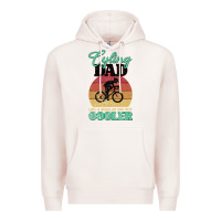Pale Pink Mens Cycling Dad Bike Rider Cyclist Father s Day Gift Funny Premium Hoodie - Bettercallsaul