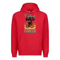 Red Mens Cycling Dad Bike Rider Cyclist Father s Day Gift Funny Premium Hoodie - Bettercallsaul
