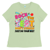 Matcha rock the test don't stress! just do your best Ladies Tee - JahusDesignShop