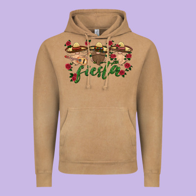 Fiesta Mexico Gnome Vintage Hoodie Designed By Hra Design Shop