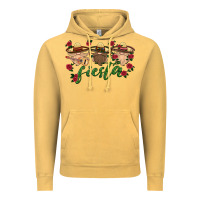 Vintage Mustard fiesta mexico gnome Vintage Hoodie - HRA Design Shop