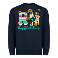 Navy rn registered nurse Heavyweight Sweatshirt - Artiststas
