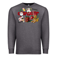 Charcoal Heather Counselor Christmas Premium Sweatshirt - LillyAllenDesigns