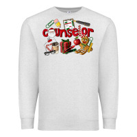 Oatmeal Heather Counselor Christmas Premium Sweatshirt - LillyAllenDesigns